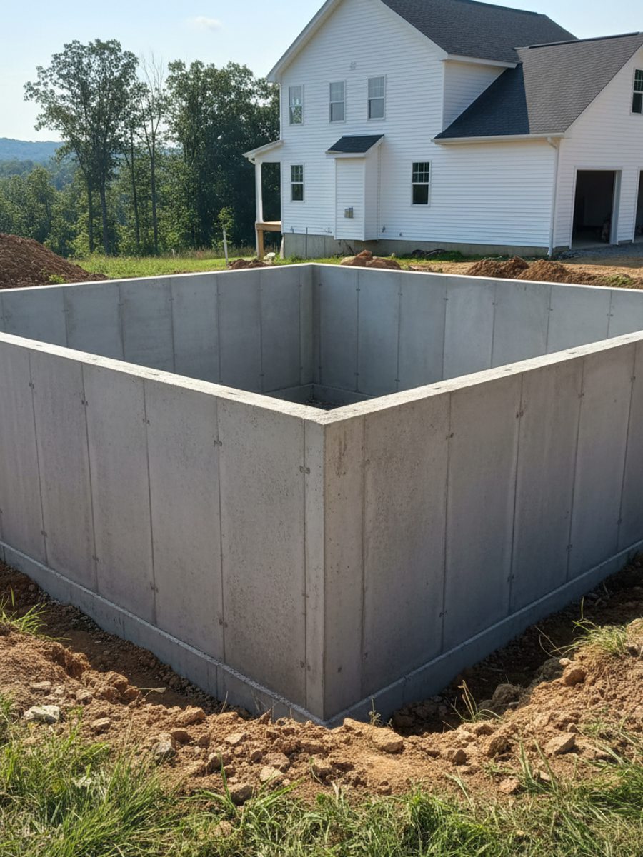 Concrete Patios completed by Pacific Concrete Co in Lancaster, PA