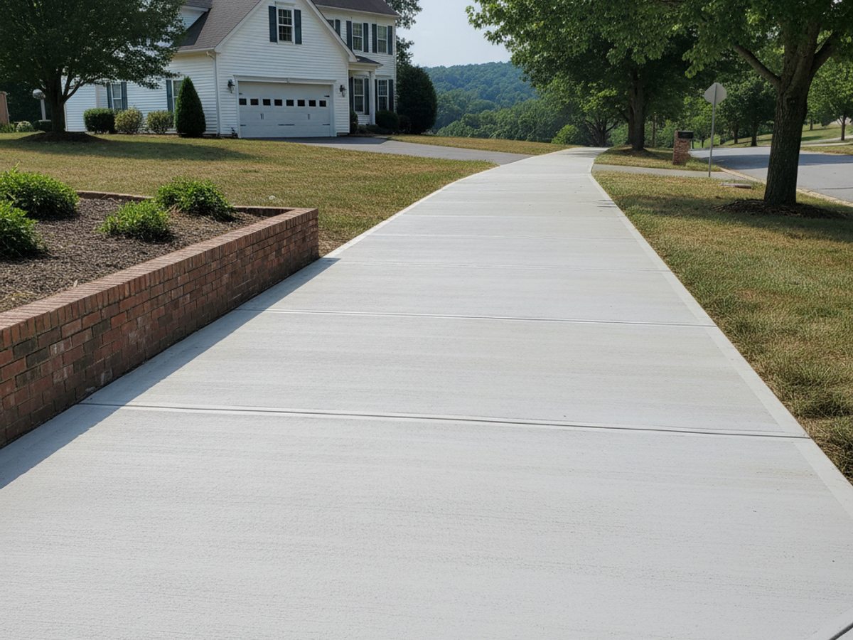 Concrete Sidewalks & Walkways completed by Pacific Concrete Co in York, PA